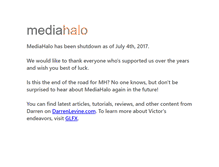 Tablet Screenshot of mediahalo.com